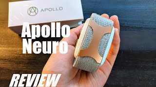 REVIEW Apollo Neuro Wearable  Wellness Smart Band  Stress Relief amp Improve Sleep [upl. by Llesig]