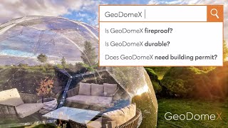 GeoDomeX Reviews Your 13 Most Asked Questions ✅ Everything you need to know about our Frameless Dome [upl. by Venditti827]