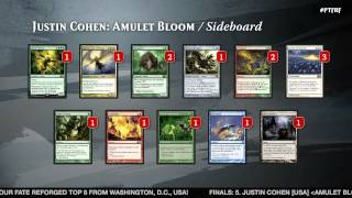 Pro Tour Fate Reforged Finals Justin Cohen vs Antonio Del Moral Leon [upl. by Lehte338]