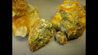 Pyrite or Chalcopyrite Chemical Analysis Rock and Mineral Identification [upl. by Ibed]