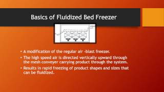 Fluidized Bed Freezer Video [upl. by Nohsram890]