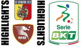 Salernitana vs Catanzaro Highlights  Serie B 20242025 [upl. by Nnylyoj]