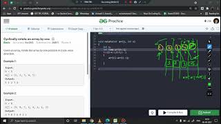 Array  Cyclically rotate an array by one [upl. by Fanchette]