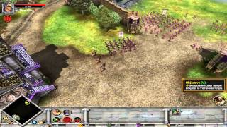 Rise And Fall Civilizations At War  Alexander Campaign  Mission 6  A Weapon Of The Gods  Part 1 [upl. by Norha320]