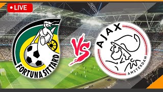 🔴 LIVE Streaming Fortuna Sittard VS AFC Ajax Live Match Score  Netherlands Eredivisie [upl. by Acinor]