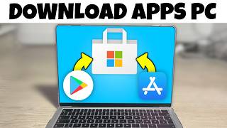 How to Download Apps on Windows 10  11 Laptop or Computer  2024 [upl. by Amre]