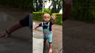 Cute status cutesatvik shortvideo funnyvideos love dance hindisong cute Baby 😊🐥 [upl. by Ahsiekit]