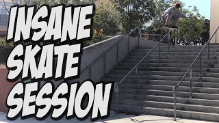 Marquise Menefee INSANE SKATE DAY   A DAY WITH NKA [upl. by Janette]