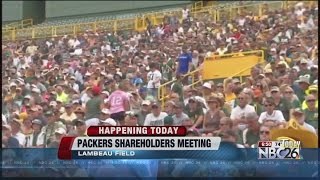 Green Bay Packers Shareholders meeting [upl. by Sergeant]