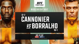 UFC Vegas 96 Cannonier vs Borralho  August 24th  Fight Promo [upl. by Radack]