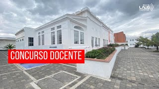 Inscríbete al Concurso Público Docente en la Universidad Distrital [upl. by Divod]