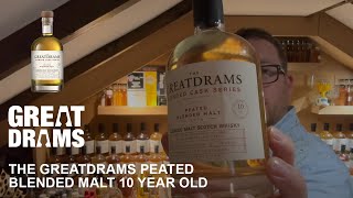 The GreatDrams Peated Blended Malt 10 Year Old  Whisky Review  GreatDrams [upl. by Spiros]