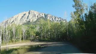 Gunnison N Forest Kebler Pass West Mercellina Mts Colorado [upl. by Topper582]