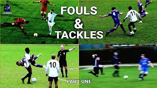 Fouls Tackles amp Football Drama Part 1‼️  Sunday League amp Non League Compilation ⚽ [upl. by Attenhoj]