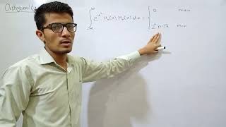 Orthogonality of hermite polynomialshowing hermite Polynomials are orthogonalnormality condition [upl. by Dunstan134]