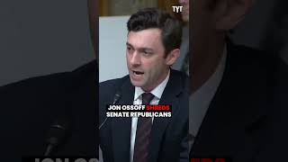 Jon Ossoff SLAMS Senate Republicans For Tanking The Bipartisan Border Bill [upl. by Elsinore453]