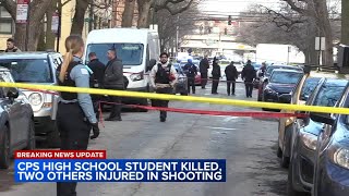 CPS student killed in Edgewater driveby shooting IDd 2 other teens injured officials say [upl. by Nader]