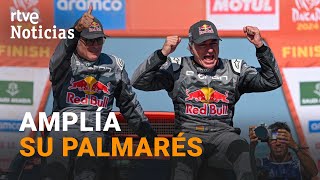 CARLOS SAINZ GANA su 4º DAKAR es el único que lo ha logrado con CUATRO COCHES diferentes [upl. by Selohcin366]