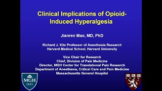 Mechanisms of OpioidInduced Hyperalgesia and Future Therapeutic Approaches [upl. by Shipley144]