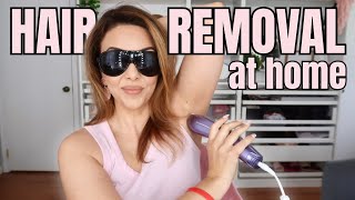 Ultimate IPL HAIR REMOVAL AtHome Experience The Ulike Air 10  Amber Lykins [upl. by Reisinger]