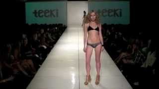 Kaylyn Slevin Runway Teeki Swimwear Girls [upl. by Dinnage]