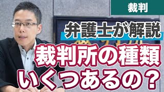 裁判所には、どんなものがあるの？簡易裁判所、地方裁判所、高等裁判所、最高裁判所を弁護士が解説！【三審制】 [upl. by Attennhoj176]