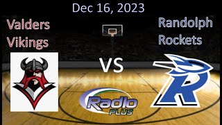 Valders at Randolph Boys BB 121623 [upl. by Atimad289]