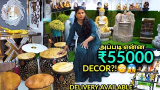 வேறு எங்கும் கிடைக்காத LUXURY Home Decor shop in Chennai [upl. by Egroej]