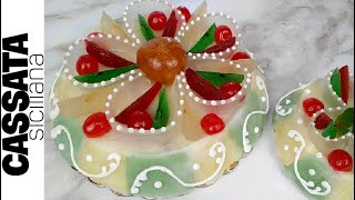 Cassata Siciliana fatta in casa Ricetta Originale Dolce ideale per Pasqua [upl. by Pillsbury]