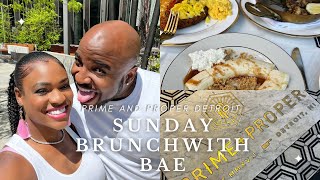 SUNDAY BRUNCH  PRIME AND PROPER DETROIT  TIP OF THE DAY [upl. by Ayisan]