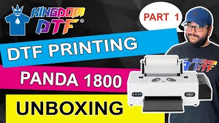 How to Unbox amp Assemble Step by Step Panda 1800 DTF Printer Procolored  DTF Printing PART 1 [upl. by Tilney71]