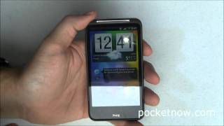 HTC Desire HD First Boot and Initial Impressions  Pocketnow [upl. by Anyk]