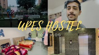 UPES Hostel Tour Vlog  UPES Dehradun [upl. by Tiana165]