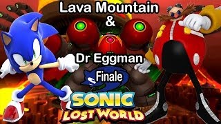 ABM Sonic Lost World Sonic Gangs Lava Mountain Walkthrough 7 HD [upl. by Erbua]