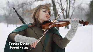 Promentory Last of the Mohicans Theme on Violin  Taylor Davis [upl. by Chappell482]