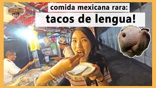 COREANITA prueba tacos de LENGUA por 1era vez│coreanita [upl. by Letnwahs]