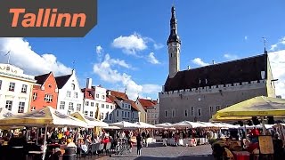 Tallinn Estonia  HD Video Tour of the City [upl. by Ursas]