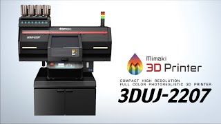 【ENG】3DUJ2207 Full Color 3D Inkjet Printer  MIMAKI ENGINEERING CO LTD [upl. by Ailehc824]