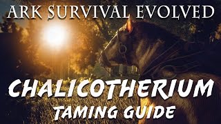 Ark Chalicotherium Taming Guide [upl. by Meagan]