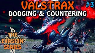 Hunting Valstrax Breakdown  Monster Hunter Rise Evasion Series [upl. by Oloapnaig]