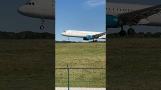 Aer Lingus A321neo landing at KCLE [upl. by Hale]