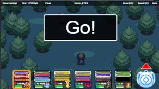 Pokemon Tower Defense 2 Walkthrough Part 12 Ilex Forest and Farfetchd [upl. by Idnic]