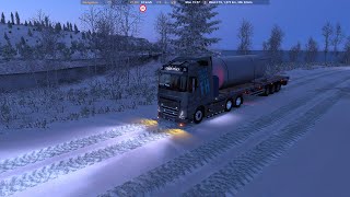 2K ETS2 149 MAP COMBO  SANAC VOLVO FH 2022  Berlevåg N  Longyearbyen SJ [upl. by Mount]