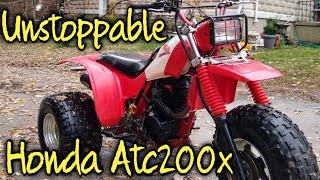 Honda Atc 200x Outlawed 3 wheeler [upl. by Eltsyrc327]