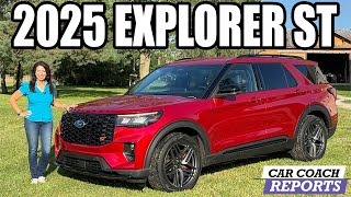 Is the 2025 Ford Explorer ST the BEST New Sporty SUV [upl. by Ynnek]