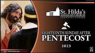 St Hildas Anglican Church Live Stream Pentecost 18 [upl. by Atteve]