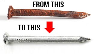 How to Remove Rust from Metal Quickly  Home Made Solution [upl. by Folly]