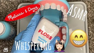 Melissa amp Doug Dentist kit  extras ASMR [upl. by Vite552]