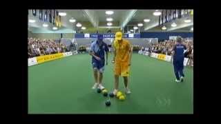 Lawn BowlsWomens Aust Indoor 2nd Semi 2007 Cottrell V Duke [upl. by Fredia973]