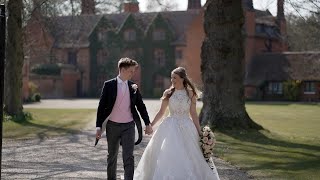 Woodhall Manor Wedding in Suffolk April 2021 [upl. by Stover]